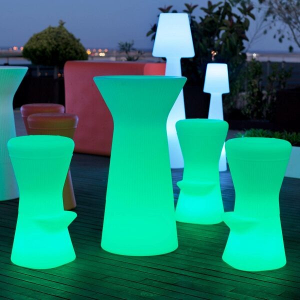 Newgarden Capri LED vysoký stůl 110 cm +