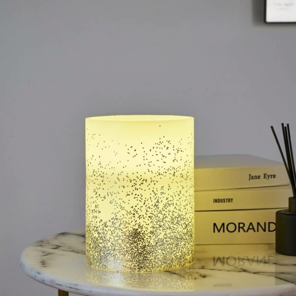 Pauleen Glowing Glitter BIG Candle LED svíčka vosk