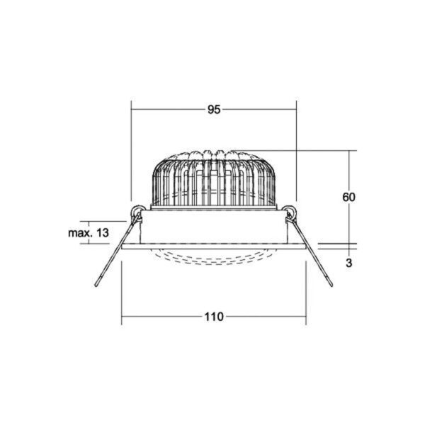 BRUMBERG Kerby-R LED bodovka